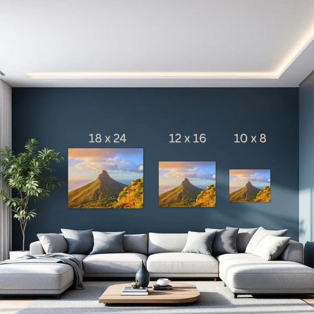 Cape Town, South Africa | Original Series Gallery Canvas detail