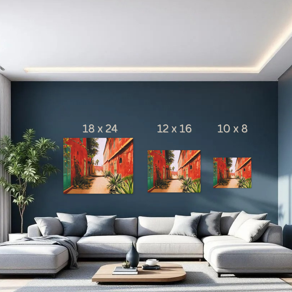 Dakar, Senegal | Original Series Gallery Canvas detail