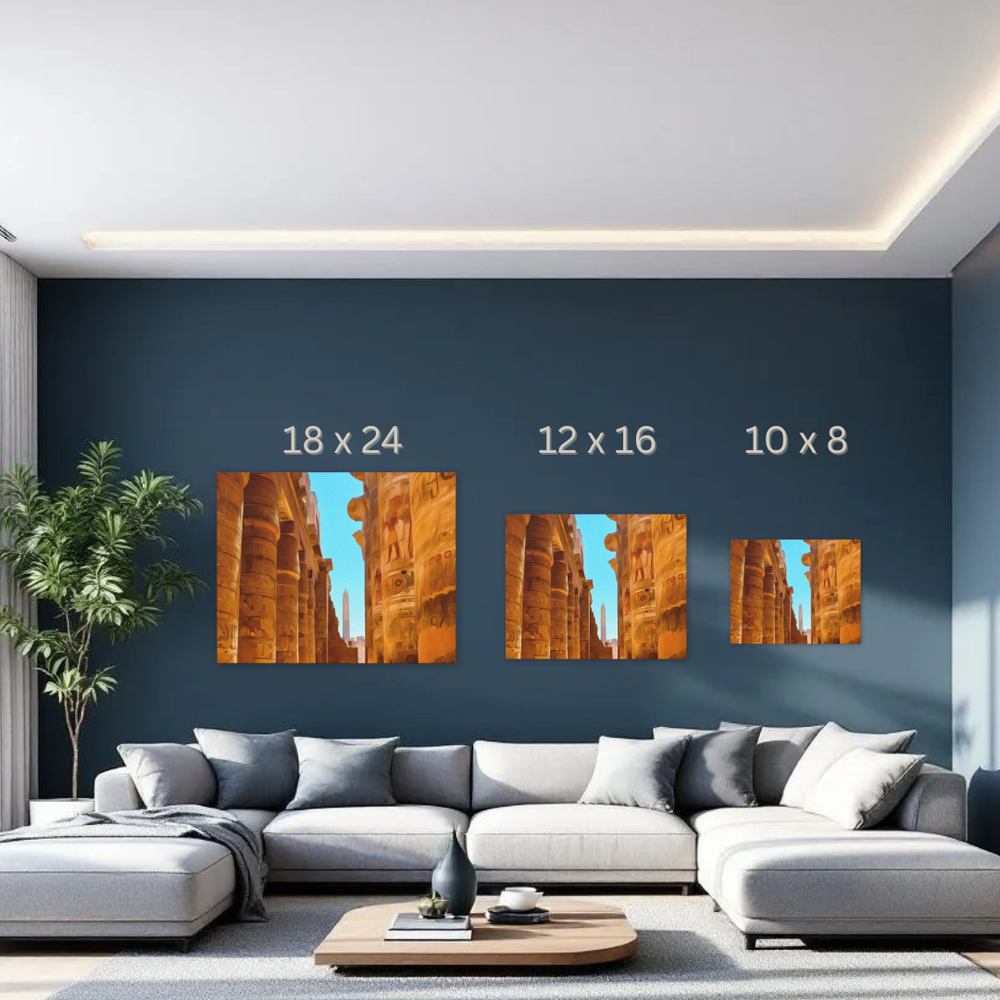 Luxor, Egypt | Original Series Gallery Canvas detail