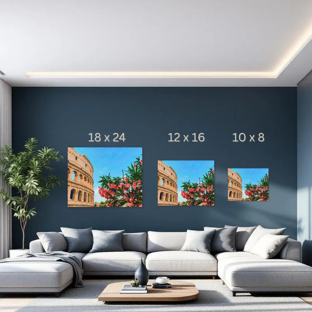 Rome, Italy | Original Series Gallery Canvas detail