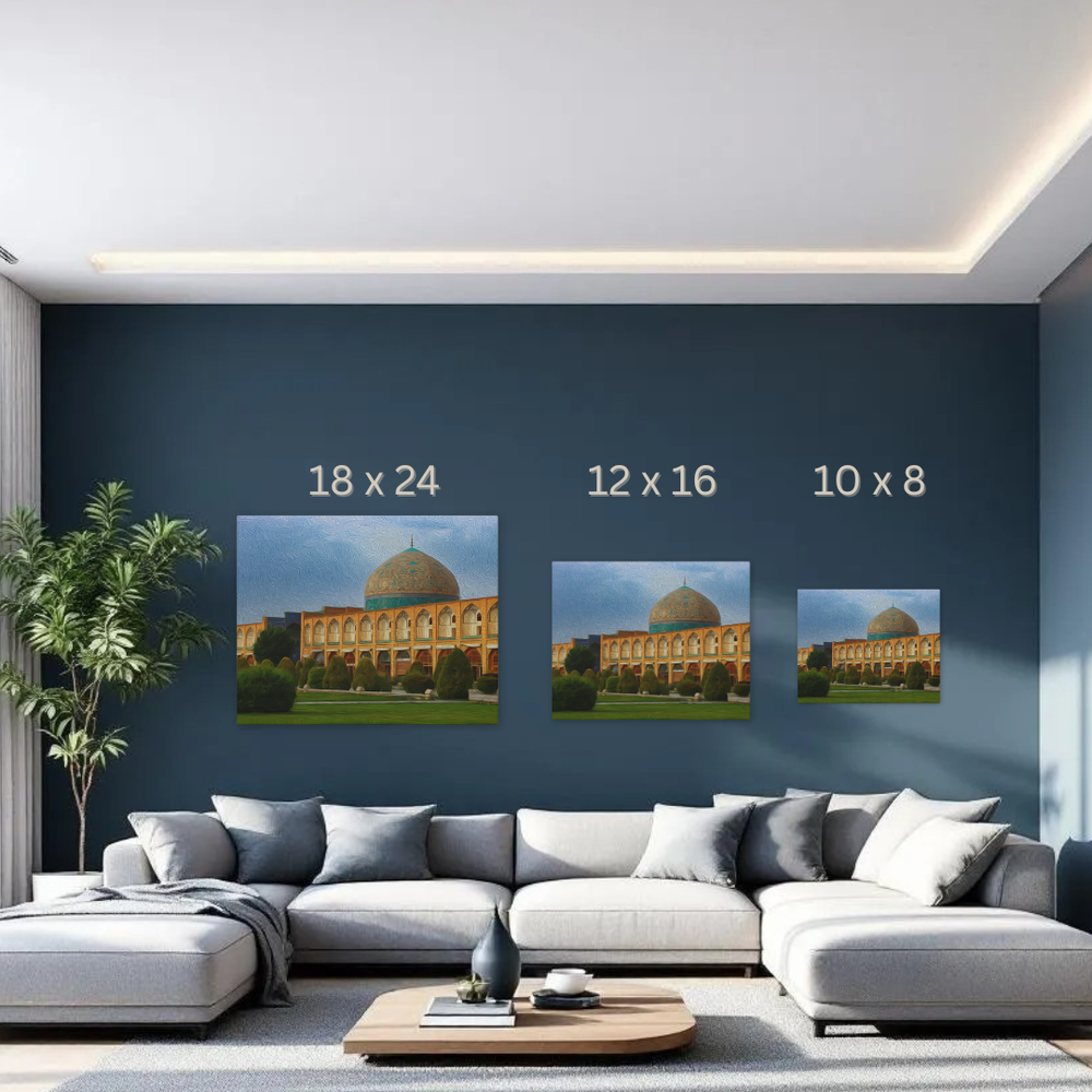 Isfahan, Iran | Sheikh Lotfollah Mosque | Original Series Gallery Canvas detail