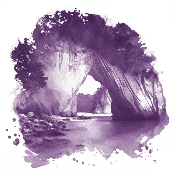 Abel Tasman National Park watercolor