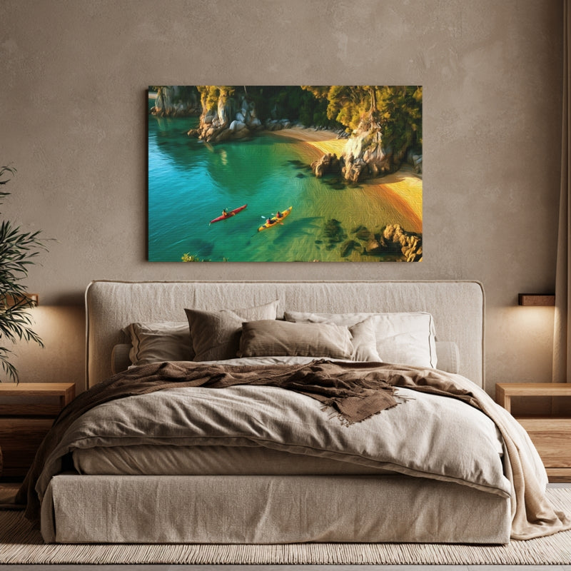 Coastal Kayaking Crystal Waters — Abel Tasman National Park, New Zealand, view 6