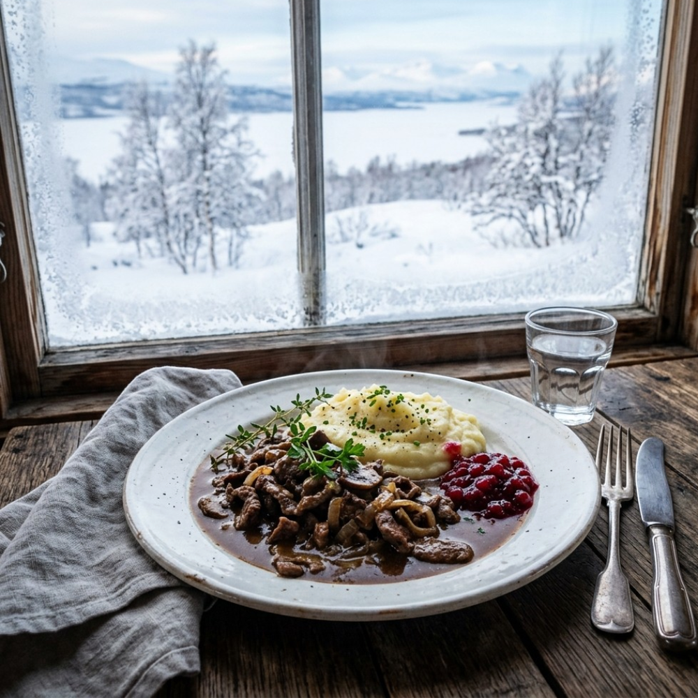 Local cuisine study in Abisko, Sweden