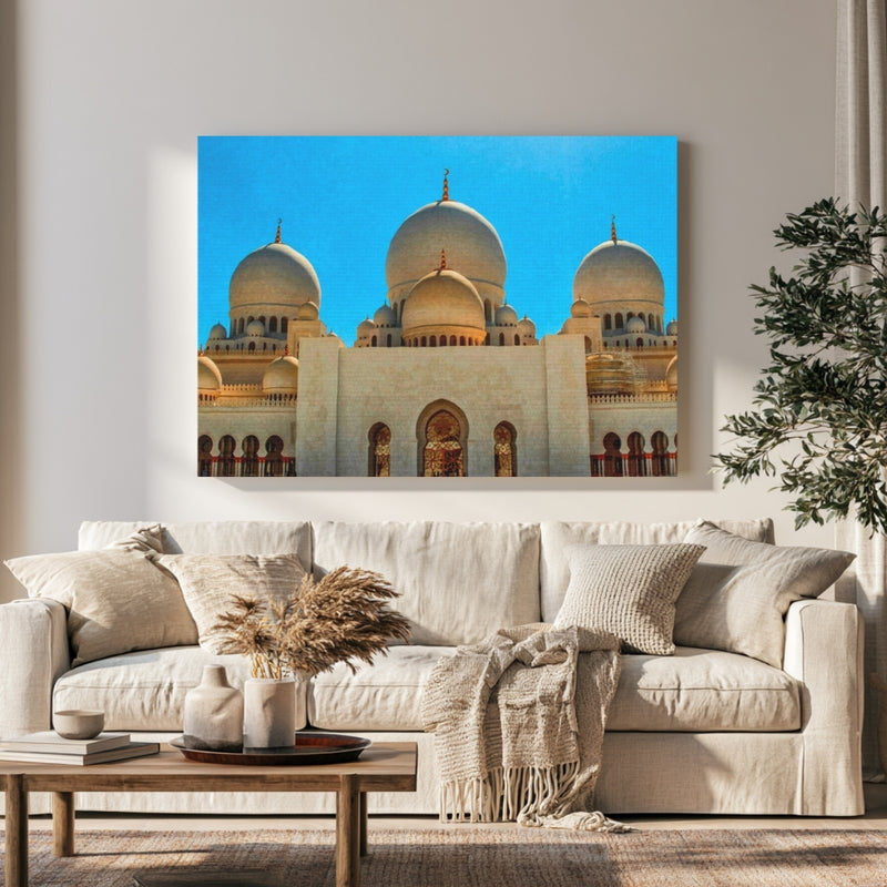 Sheikh Zayed Grand Mosque — Abu Dhabi, United Arab Emirates, view 1