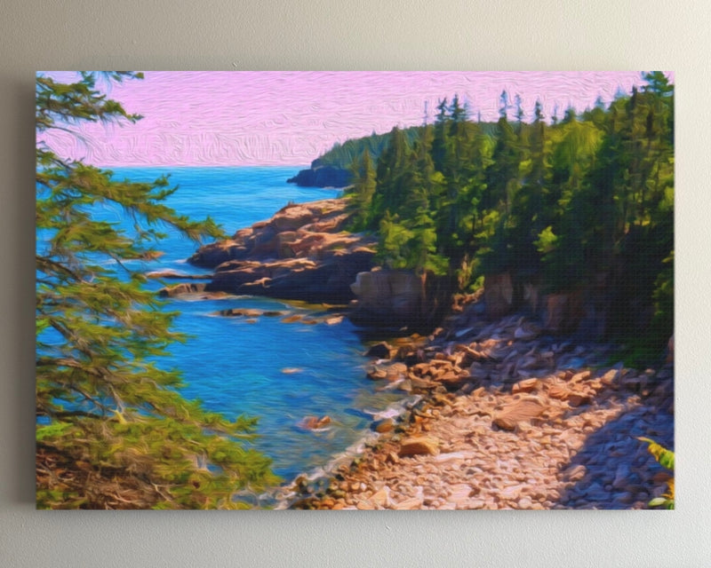 Rocky Coastal Cove Trail — Acadia National Park, Maine
