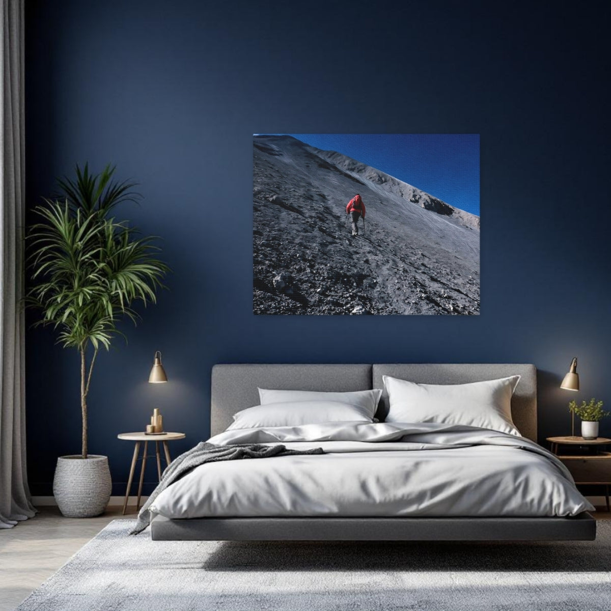Acatenango, Guatemala | Acatenango Volcanic Slope Ascent | Original Series Gallery Canvas detail
