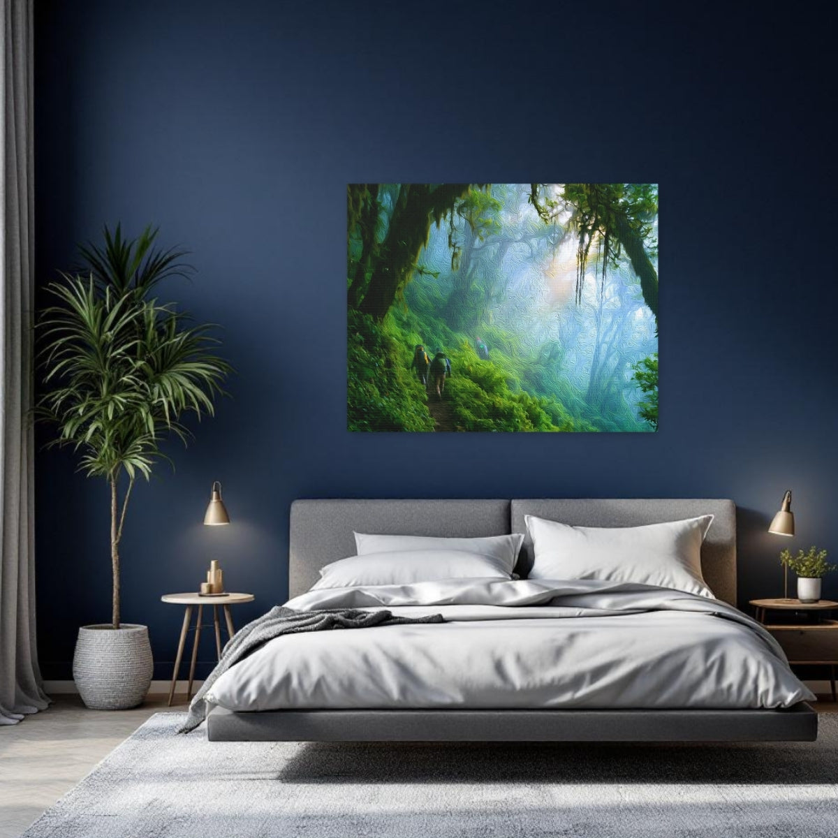 Acatenango, Guatemala | Acatenango Cloud Forest Trail | Original Series Gallery Canvas detail