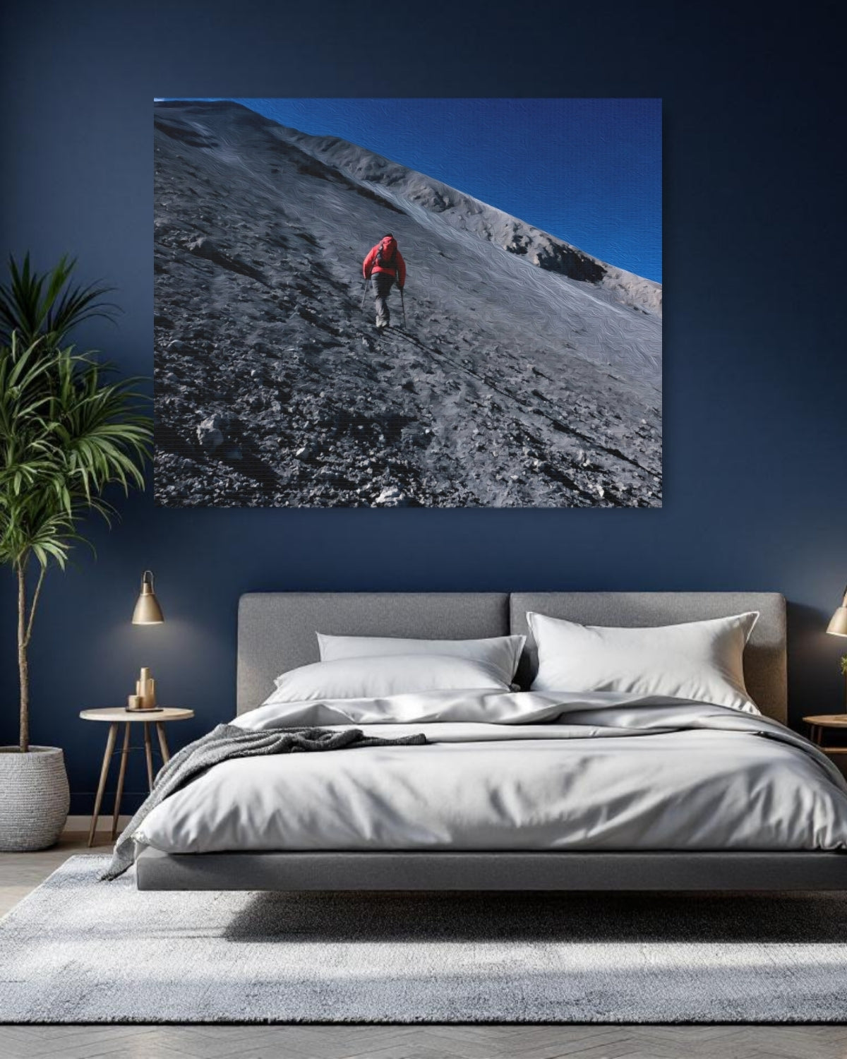 Acatenango, Guatemala | Acatenango Volcanic Slope Ascent | Original Series Gallery Canvas detail