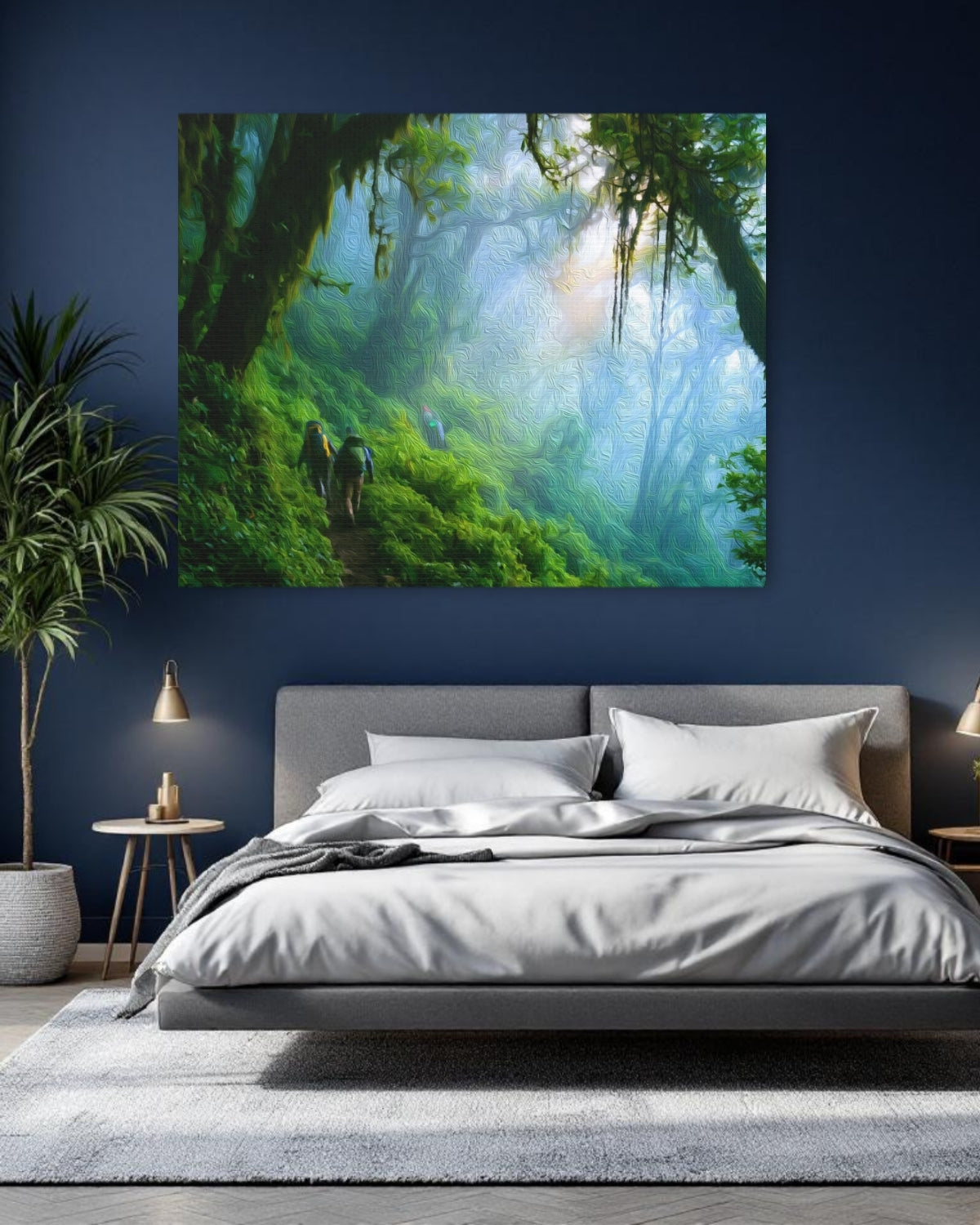 Acatenango, Guatemala | Acatenango Cloud Forest Trail | Original Series Gallery Canvas detail