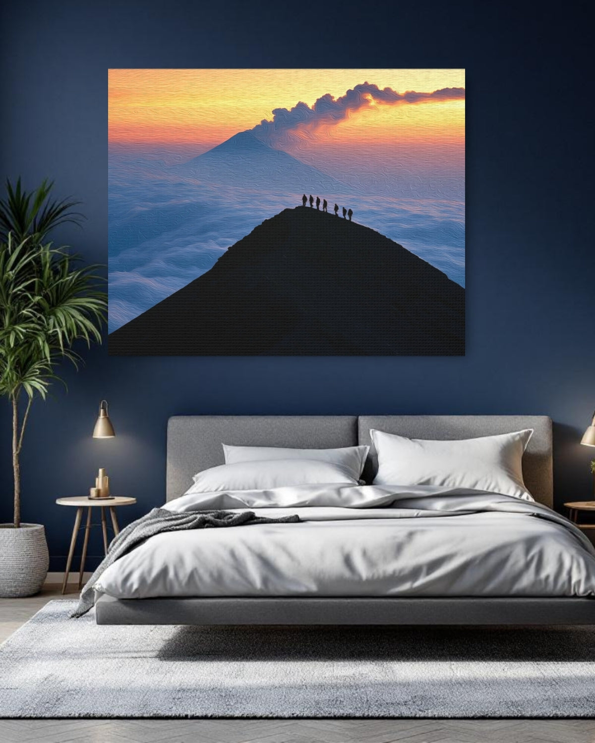 Acatenango, Guatemala | Acatenango Summit Above Clouds | Original Series Gallery Canvas detail
