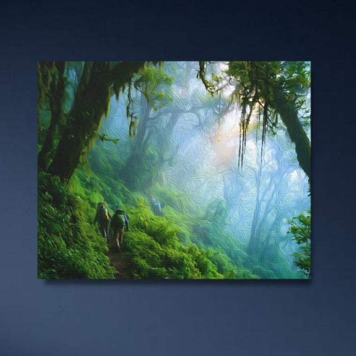 Acatenango, Guatemala | Acatenango Cloud Forest Trail | Original Series Gallery Canvas