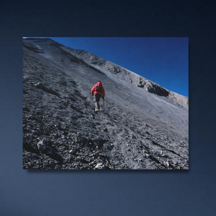 Acatenango, Guatemala | Acatenango Volcanic Slope Ascent | Original Series Gallery Canvas