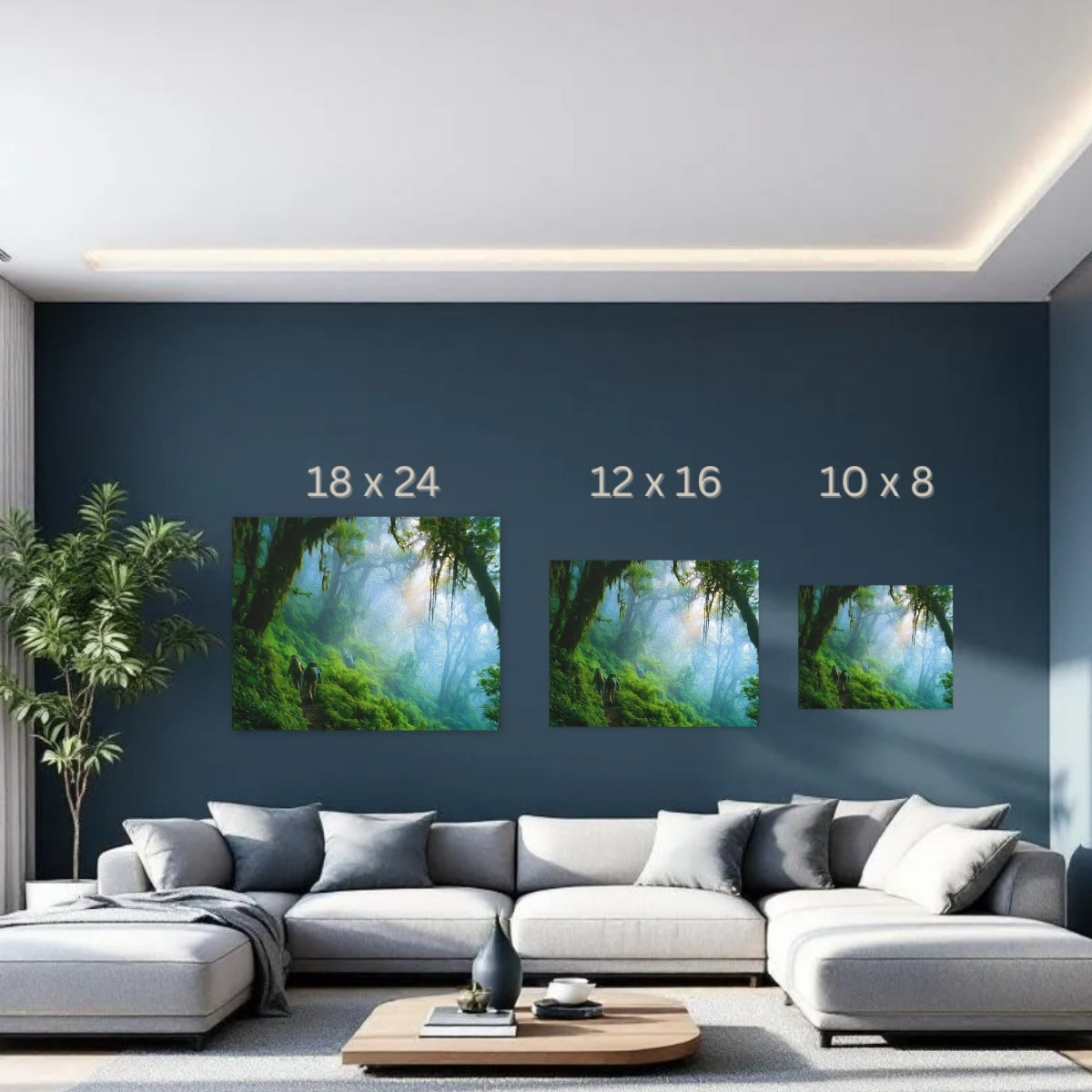 Acatenango, Guatemala | Acatenango Cloud Forest Trail | Original Series Gallery Canvas detail