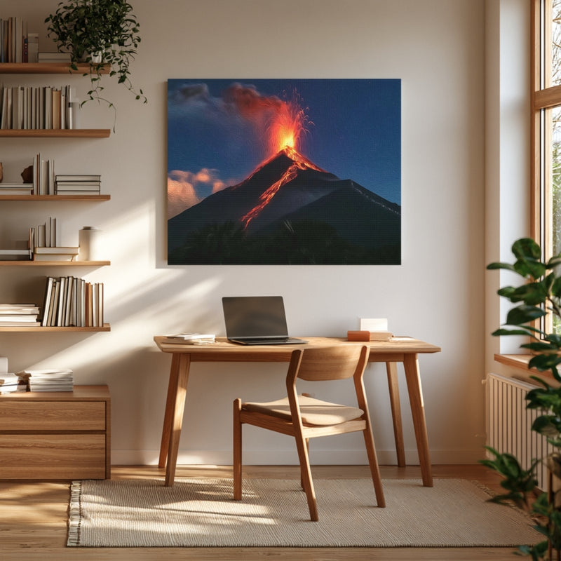 Acatenango Volcano Erupting — Acatenango, Guatemala, view 4