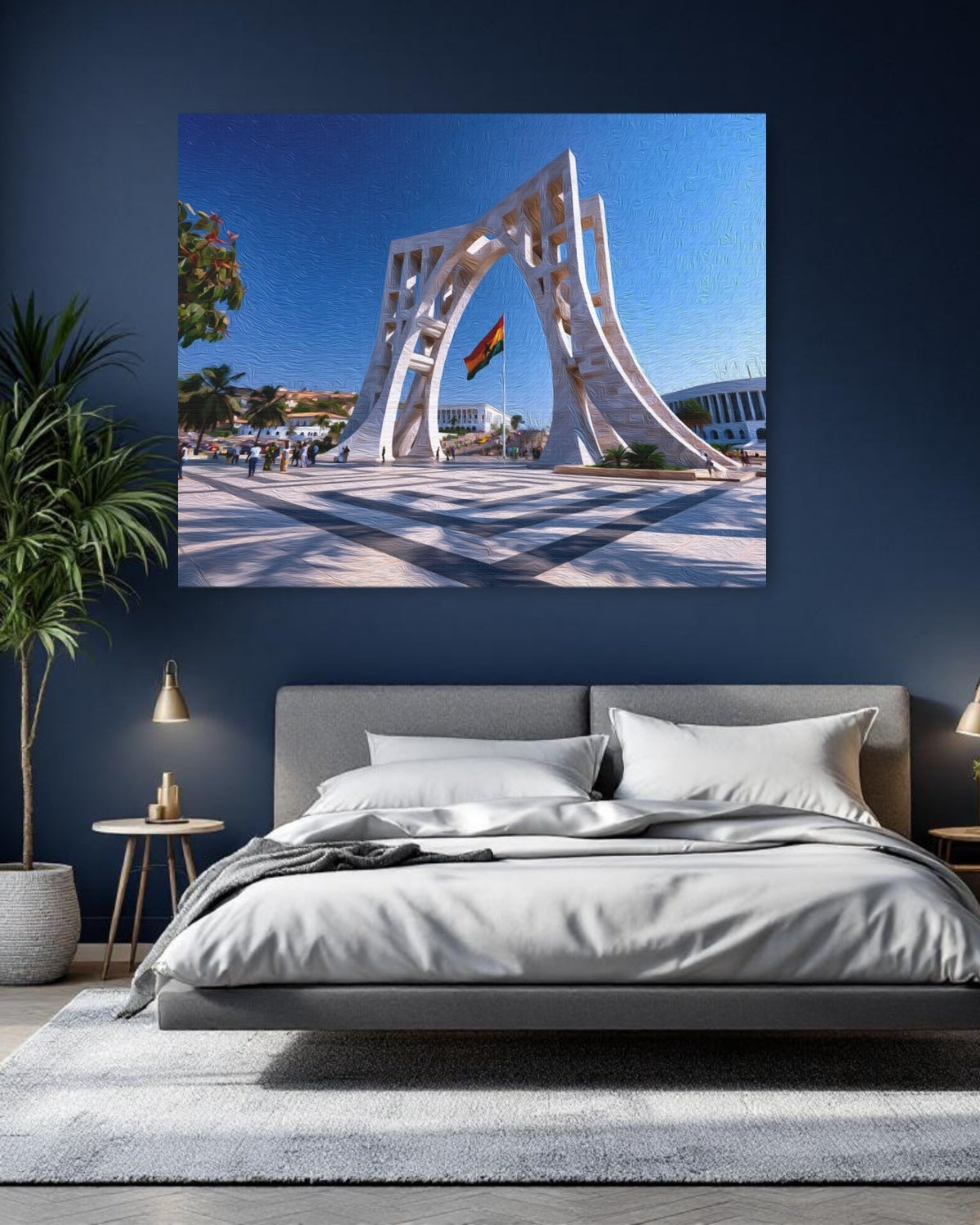 Accra, Ghana | Independence Square Arch Accra | Original Series Gallery Canvas detail