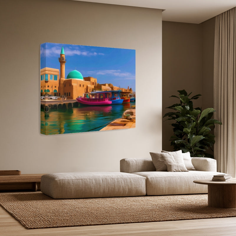 Acre Old Harbour Mosque — Acre, Israel, view 3