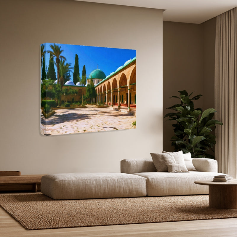 Mosque of Al-Jazzar Courtyard — Acre, Israel, view 3