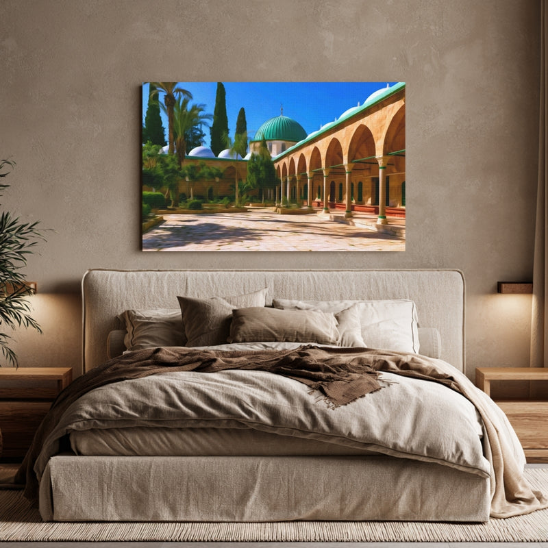 Mosque of Al-Jazzar Courtyard — Acre, Israel, view 6