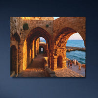 Ancient Crusader Sea Fortress — close-up thumbnail