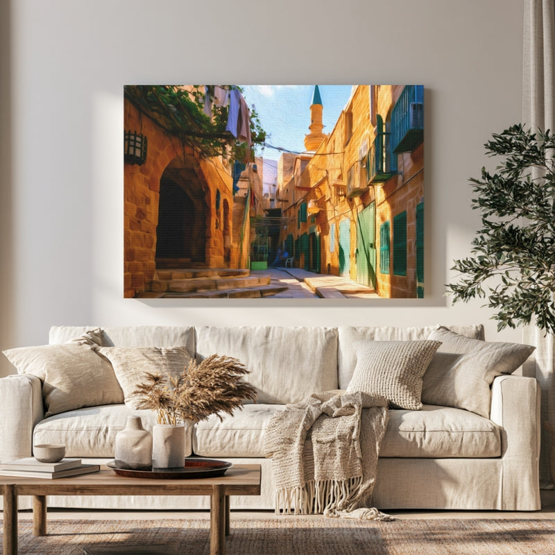 Acre Old City Alleyway — Acre, Israel, view 1