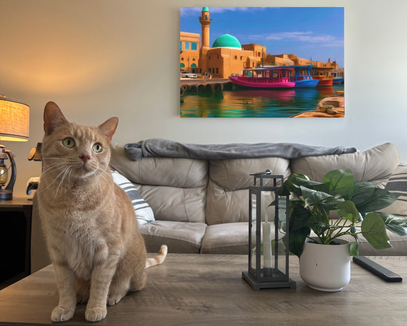 Acre Old Harbour Mosque — Acre, Israel, view 2