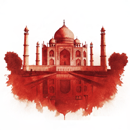Agra canvas wall art