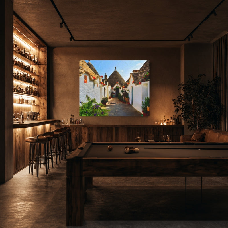 Trulli Village Cobblestone Lane — Alberobello, Italy, view 7