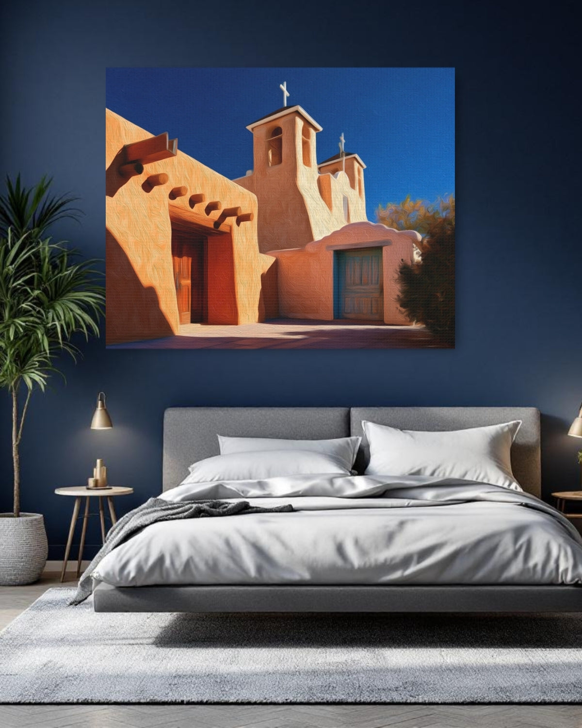 Adobe Mission Church — Albuquerque Old Town, New Mexico, study 1
