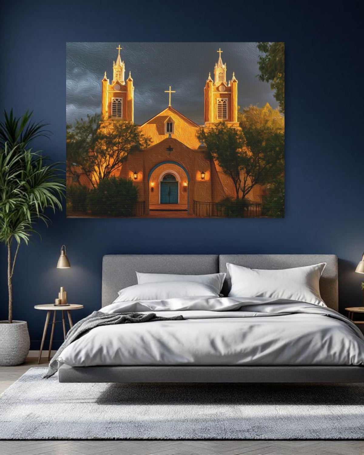 San Felipe de Neri Church — Albuquerque Old Town, New Mexico, study 1