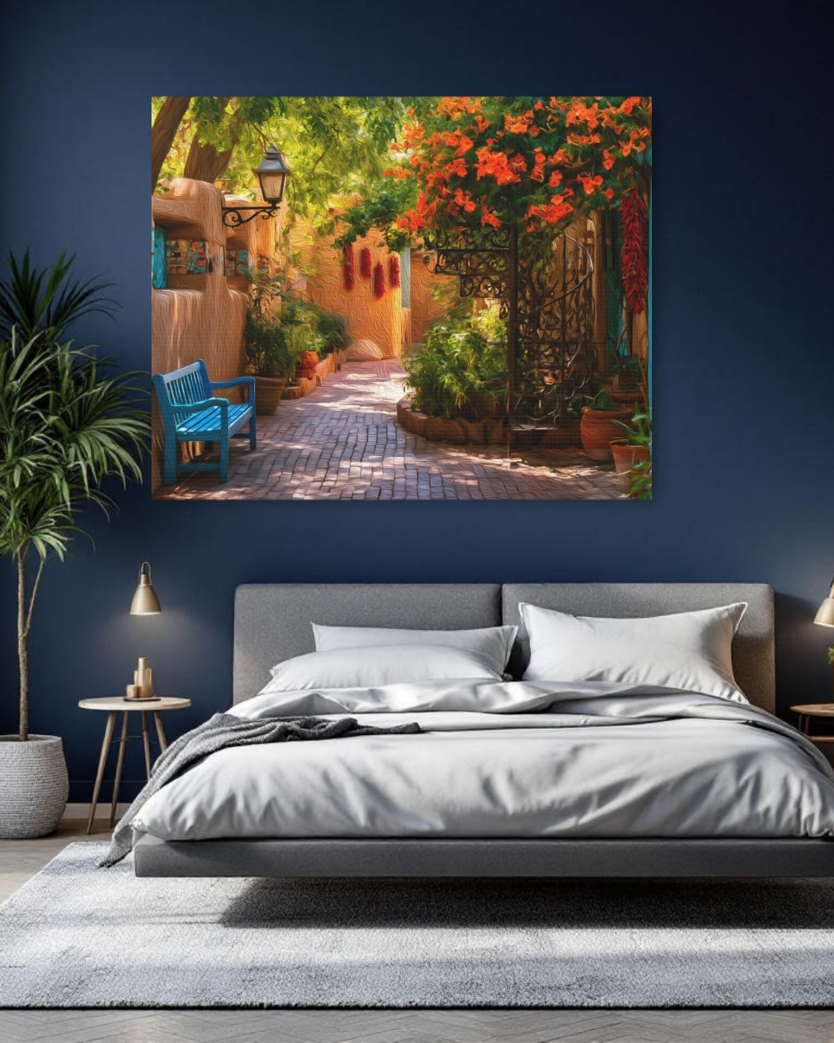Old Town Adobe Courtyard — Albuquerque Old Town, New Mexico, study 1