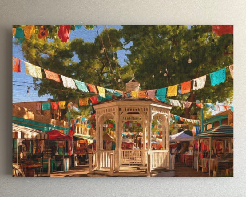 Old Town Plaza Gazebo — Albuquerque Old Town, New Mexico