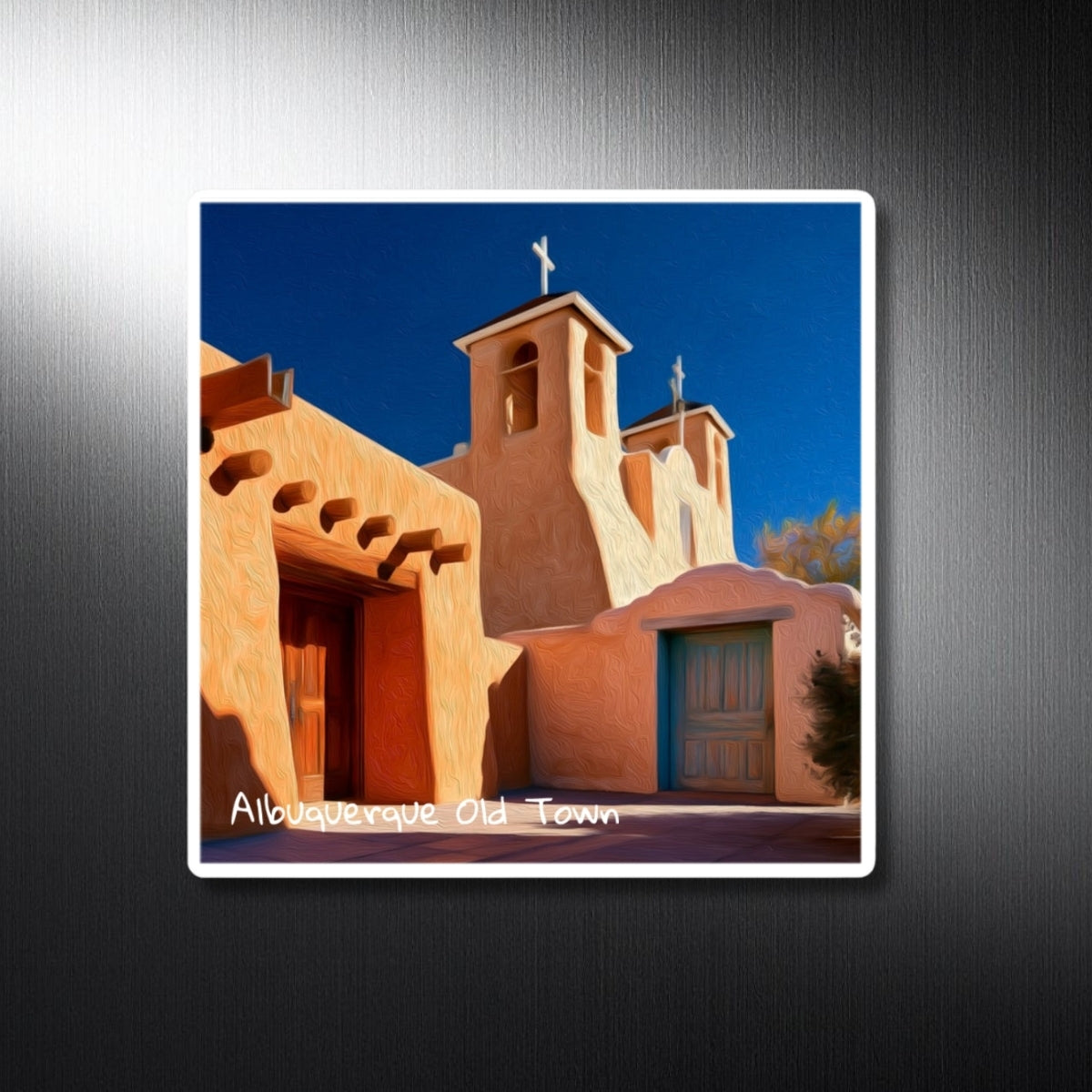 Adobe Mission Church — Albuquerque Old Town, New Mexico, study 1