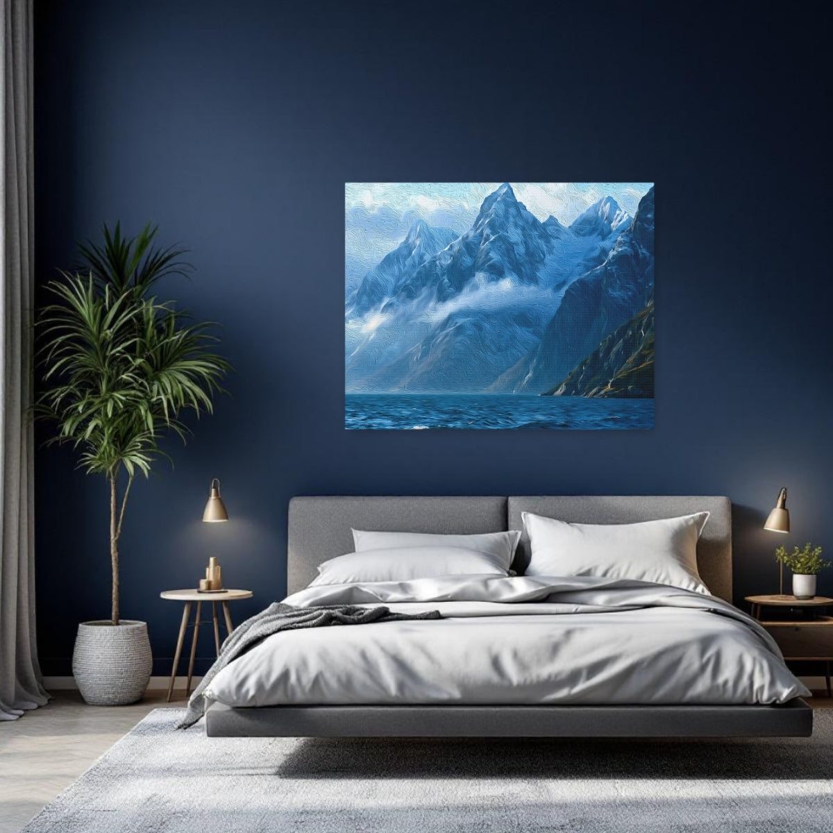 Milford Sound Mitre Peak — Alesund, Norway, study 2