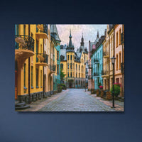 Ålesund Art Nouveau Old Town Street — study 4 thumbnail