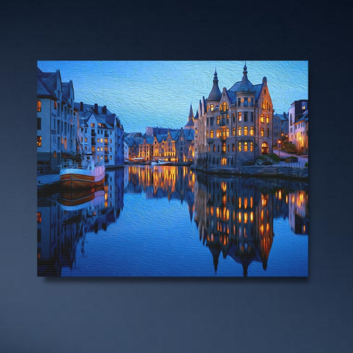Ålesund Art Nouveau Waterfront — Alesund, Norway, study 4