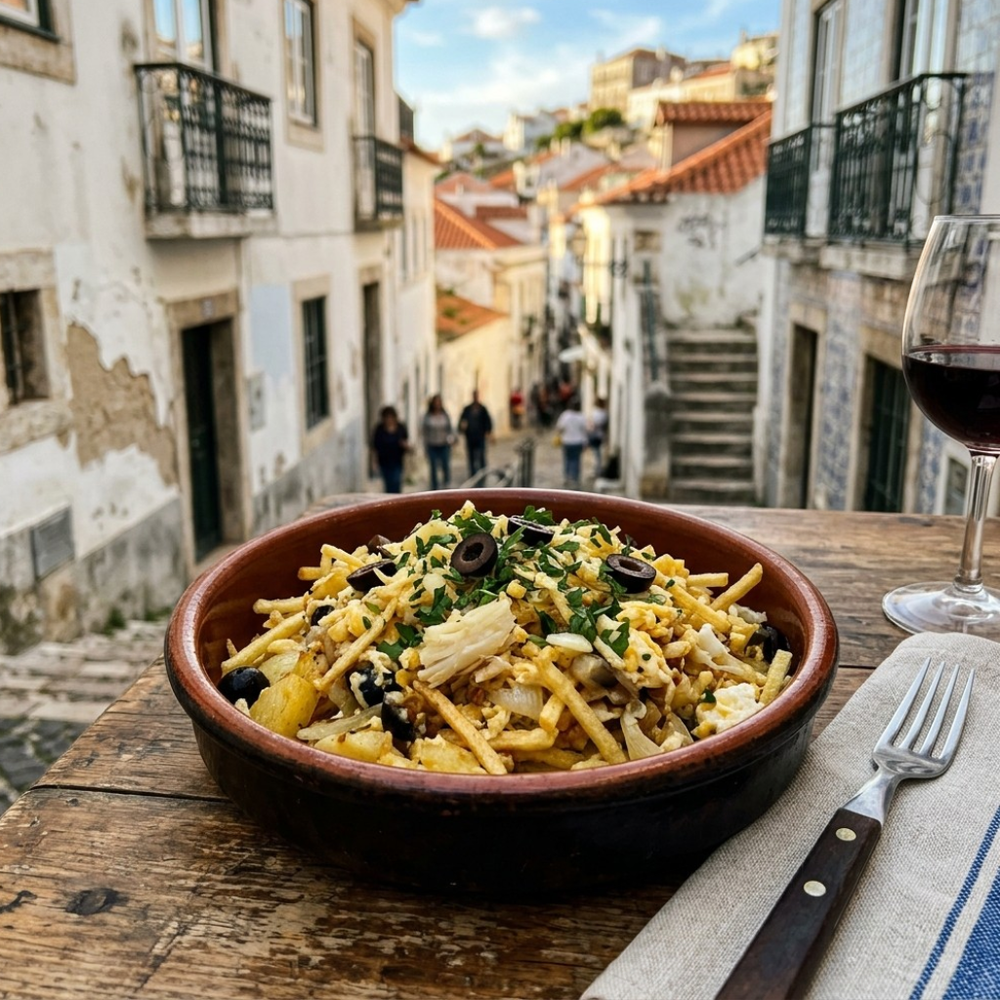 Local cuisine study in Alfama, Lisbon