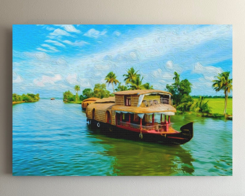 Kerala Backwaters Houseboat Cruise — Alleppey, India