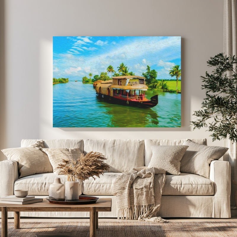 Kerala Backwaters Houseboat Cruise — Alleppey, India, view 1