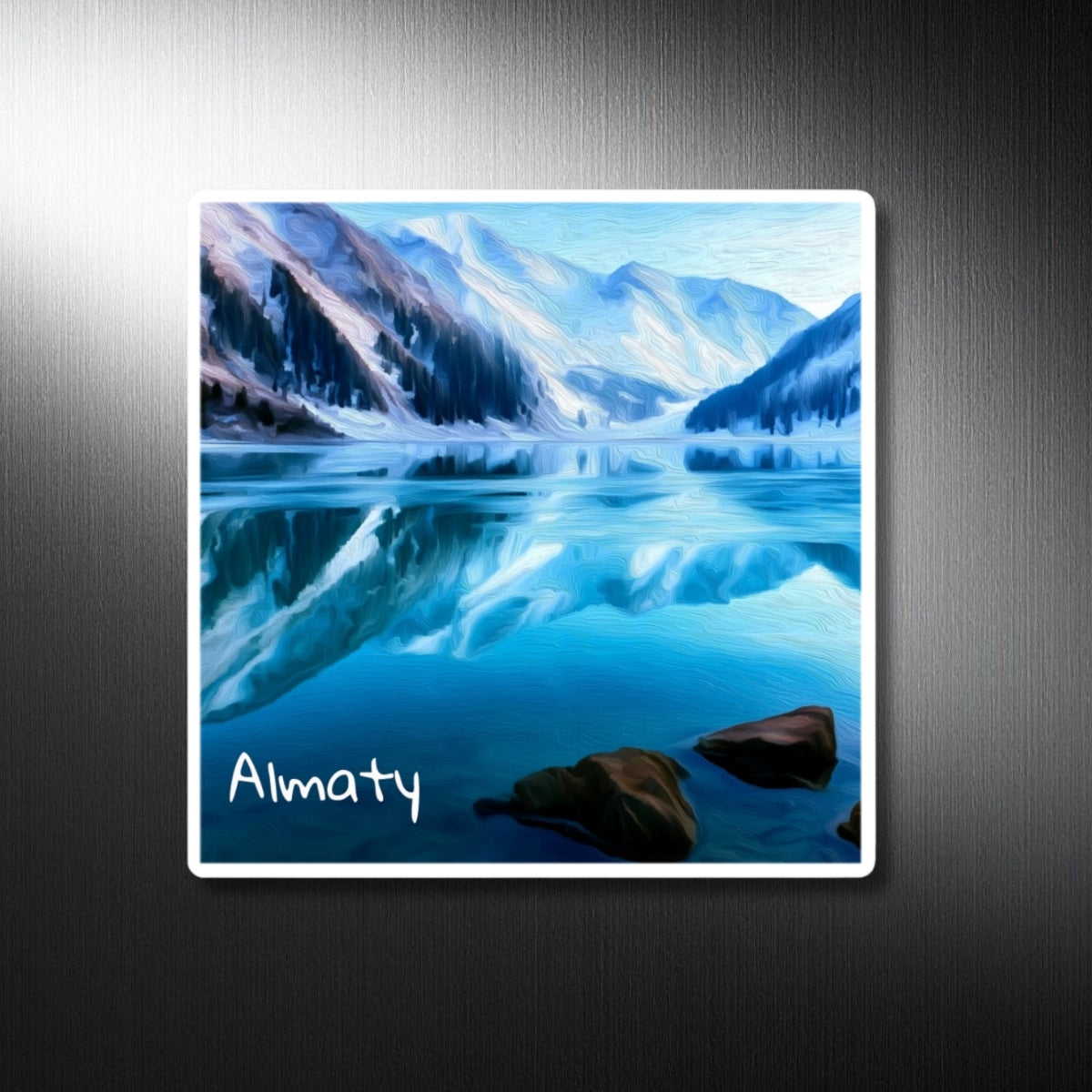 Big Almaty Lake Mountains — Almaty, Kazakhstan, study 1