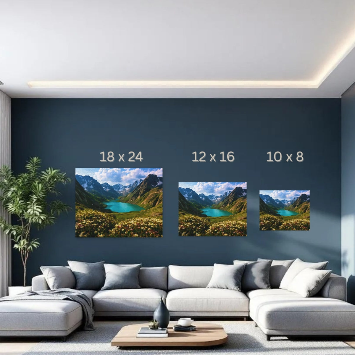 Altai Mountain Alpine Lake — Altai Mountains, Russia, study 3