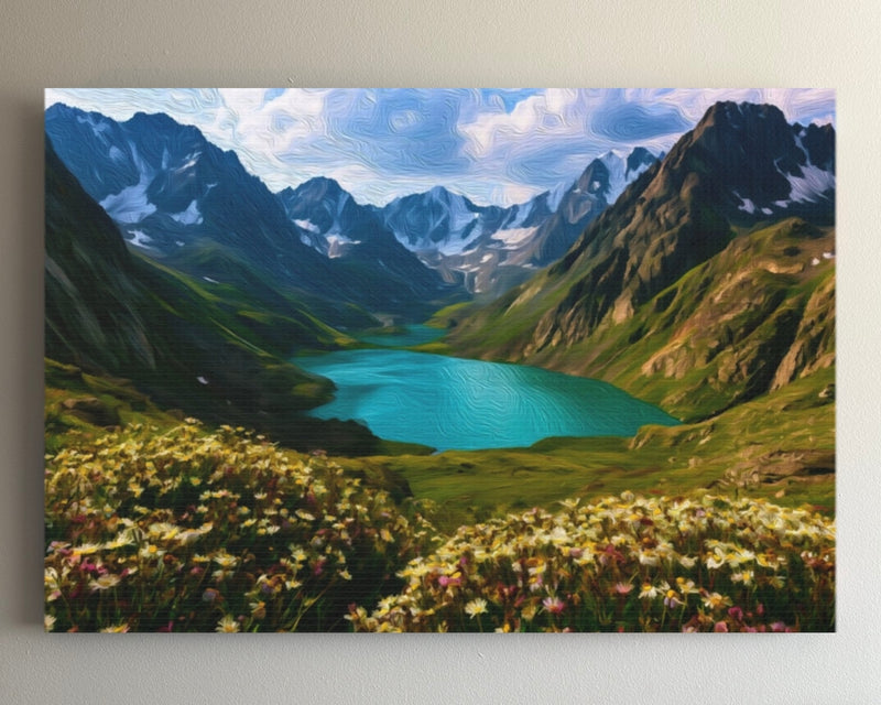 Altai Mountain Alpine Lake — Altai Mountains, Russia