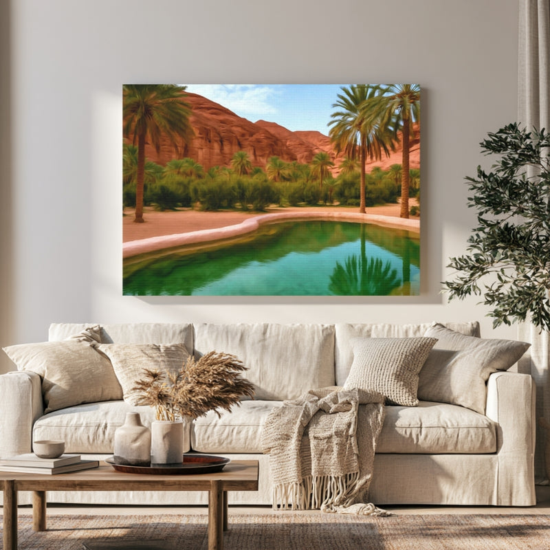 AlUla Desert Oasis Pool — AlUla, Saudi Arabia, view 1