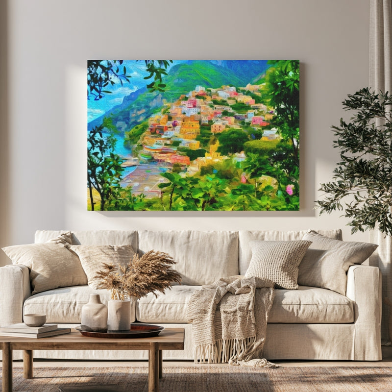 Positano Hillside Village — Amalfi Coast, Italy, view 1