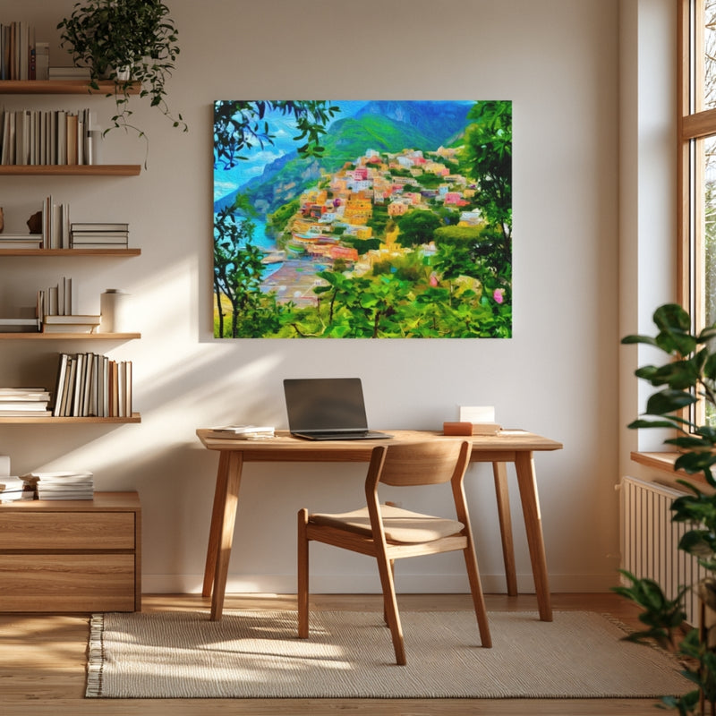 Positano Hillside Village — Amalfi Coast, Italy, view 4