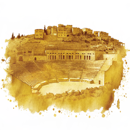 Amman canvas wall art