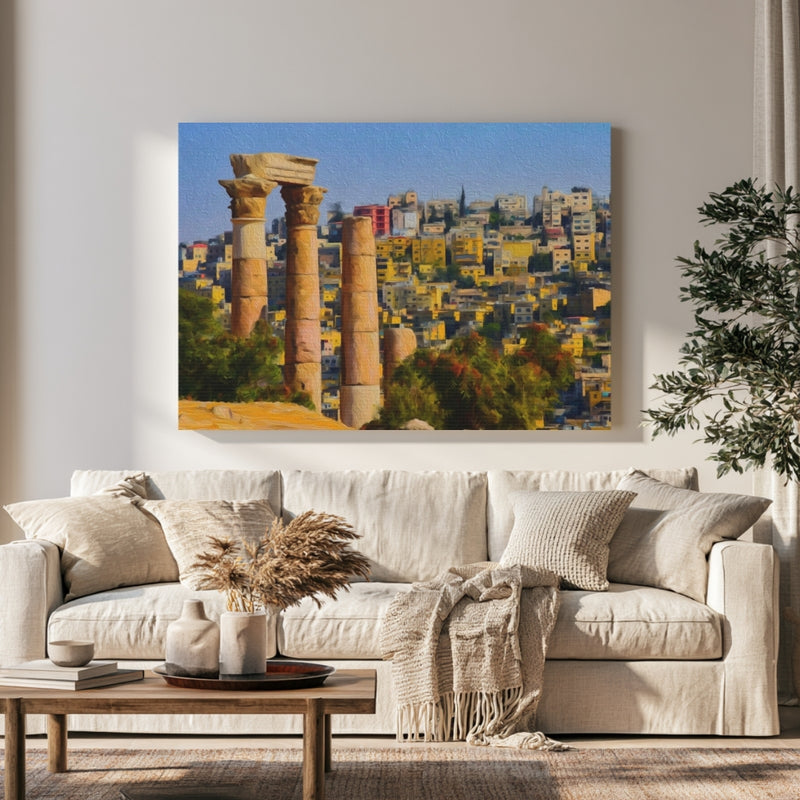 Temple of Hercules, Amman Citadel — Amman, Jordan, view 1