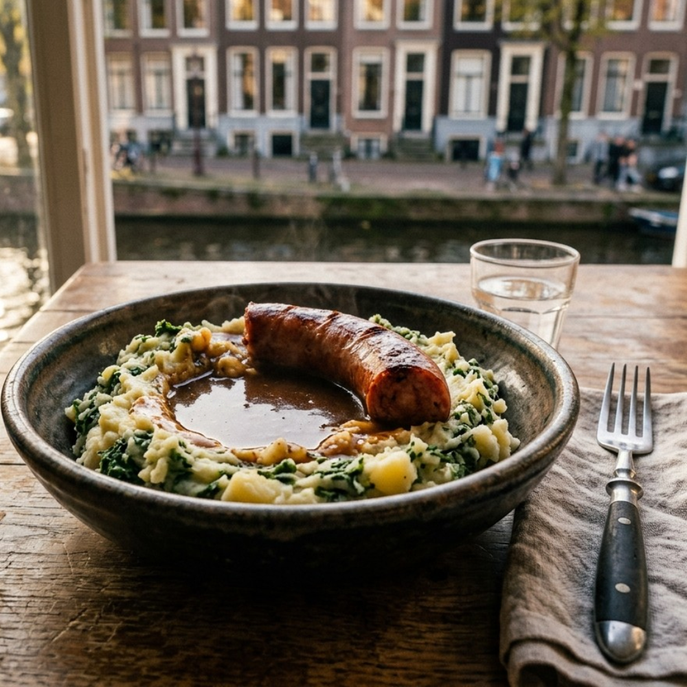 Local cuisine study in Amsterdam, Netherlands