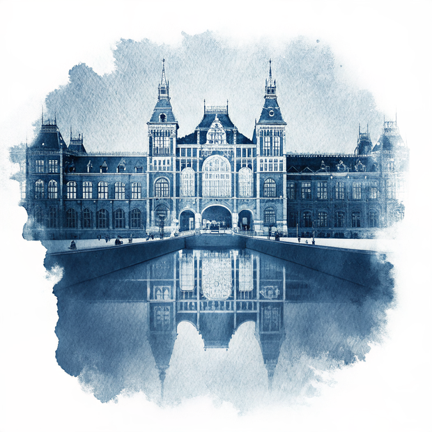 Amsterdam watercolor