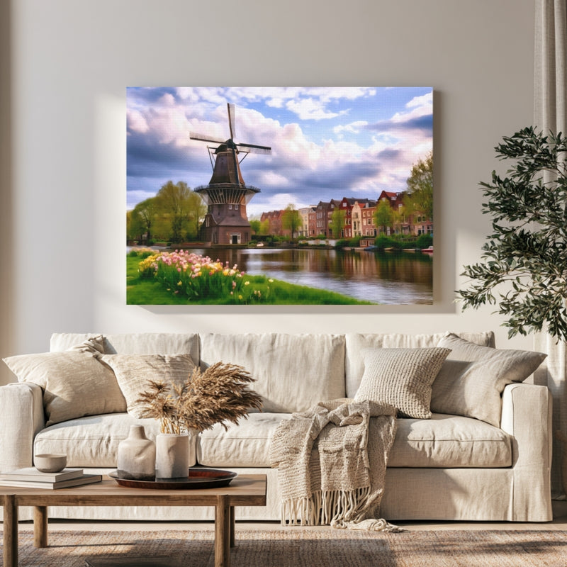De Gooyer Windmill Amsterdam in a room — Amsterdam, Netherlands